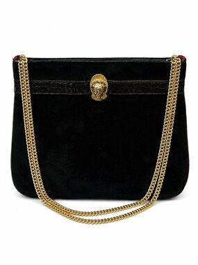 Vintage Genuine Suede Vintage Evening Bag